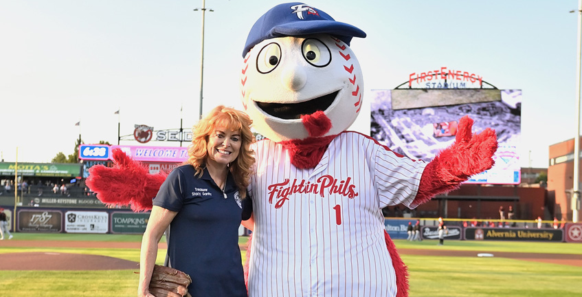 Treasurer Stacy Garrity Returns More Than $57,000 of Unclaimed Property at Reading Fightin Phils Game